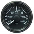 VDO SingleViu 0247 Ammeter 150A Black 52mm gauge